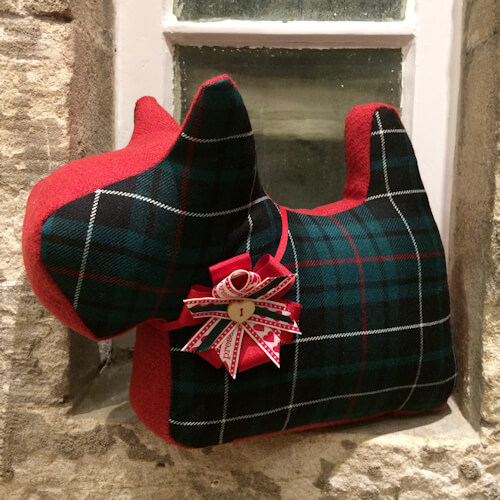 tartan and tweed home accessories